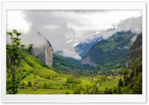 Lauterbrunnen Valley, Switzerland Ultra HD Wallpaper for 4K UHD Widescreen desktop, tablet & smartphone