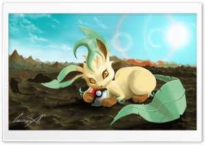 Leafeon (Pokemon) Ultra HD Wallpaper for 4K UHD Widescreen desktop, tablet & smartphone