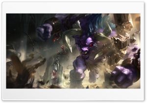 League of Legends Alistar 4K UHD Wallpaper for Widescreen and UltraWide Desktop, UltraHD TV, Smartphone, Tablet