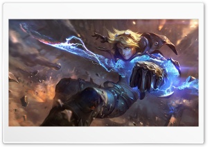 League of Legends Ezreal 4K UHD Wallpaper for Widescreen and UltraWide Desktop, UltraHD TV, Smartphone, Tablet