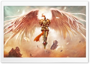 League Of Legends Guardian Angel Ultra HD Wallpaper for 4K UHD Widescreen desktop, tablet & smartphone
