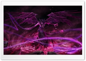 League Of Legends Morgana, Fallen Angel Ultra HD Wallpaper for 4K UHD Widescreen desktop, tablet & smartphone