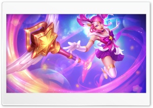 League of Legends Star guardian Lux 4K UHD Wallpaper for Widescreen and UltraWide Desktop, UltraHD TV, Smartphone, Tablet