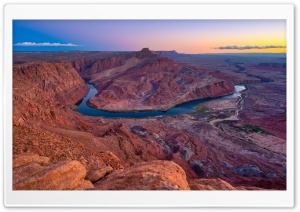 Lees Ferry, Arizona Scenic River Lookout 4K UHD Wallpaper for Widescreen and UltraWide Desktop, UltraHD TV, Smartphone, Tablet