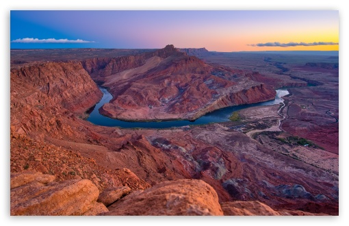 Lees Ferry, Arizona Scenic River Lookout UltraHD Wallpaper for UHD 16:9 ; HD 16:9 ; UltraWide 21:9 24:10 32:9 32:10 ; Widescreen 16:10 5:3 ; Fullscreen 4:3 5:4 3:2 ; Tablet 1:1 ; Dual 16:10 5:3 16:9 4:3 5:4 3:2 ;
