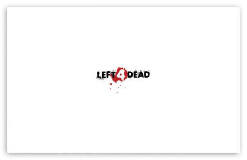 Left 4 Dead Logo Ultra HD Desktop Background Wallpaper for 4K UHD TV ...