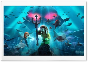 Lego Aquaman 4K UHD Wallpaper for Widescreen and UltraWide Desktop, UltraHD TV, Smartphone, Tablet