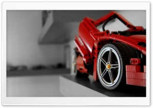 Lego Ferrari Ultra HD Wallpaper for 4K UHD Widescreen desktop, tablet & smartphone