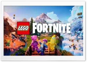 Lego Fortnite Video Game Ultra HD Wallpaper for 4K UHD Widescreen Desktop, Lockscreen, Screensaver, TV, Tablet, Smartphone