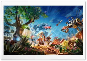 LEGO Horizon Adventures Video Game 4K UHD Wallpaper for Widescreen and UltraWide Desktop, UltraHD TV, Smartphone, Tablet