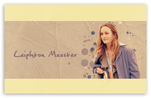 Leighton Meester UltraHD Wallpaper for Widescreen 16:10 ;