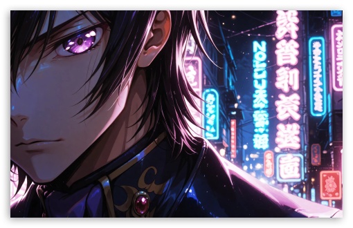 Lelouch Lamperouge Code Geass UltraHD Wallpaper for Widescreen 16:10 ;