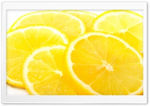 Lemon Slices Ultra HD Wallpaper for 4K UHD Widescreen desktop, tablet & smartphone