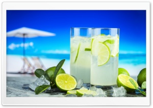 Lemonade Summer Cold Drinks Ultra HD Wallpaper for 4K UHD Widescreen desktop, tablet & smartphone