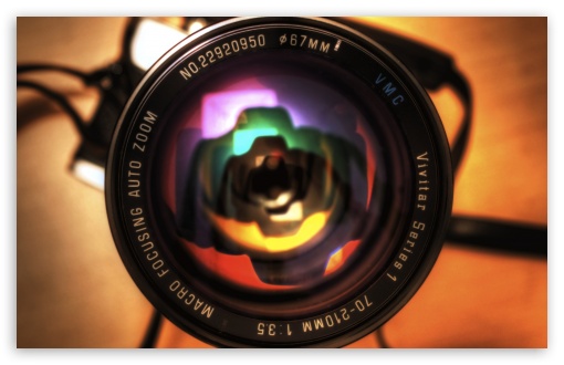 digital camera lens wallpaper