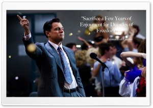 Leonardo DiCaprio quote Ultra HD Wallpaper for 4K UHD Widescreen desktop, tablet & smartphone