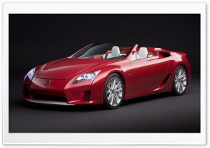Lexus LF A Roadster Ultra HD Wallpaper for 4K UHD Widescreen desktop, tablet & smartphone