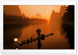 Li River Ultra HD Wallpaper for 4K UHD Widescreen desktop, tablet & smartphone