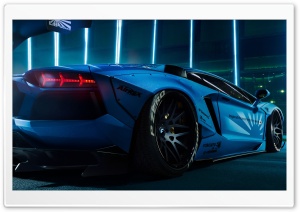 Liberty Walk Lamborghini Aventador 4K UHD Wallpaper for Widescreen and UltraWide Desktop, UltraHD TV, Smartphone, Tablet
