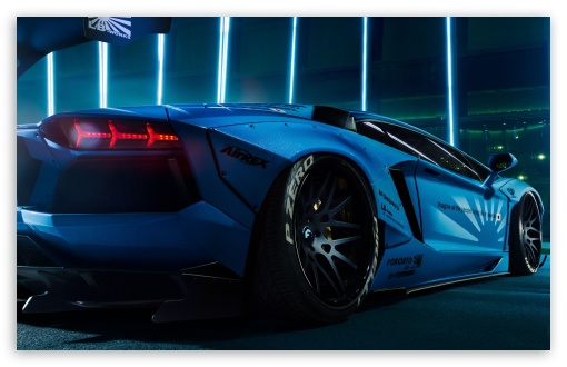 Liberty Walk Lamborghini Aventador UltraHD Wallpaper for UHD 16:9 ; HD 16:9 ; UltraWide 21:9 24:10 32:9 32:10 ; Widescreen 16:10 ; Tablet 1:1 ; Dual 16:10 16:9 ;