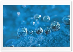 Light Blue Background With Bubbles Ultra HD Wallpaper for 4K UHD Widescreen desktop, tablet & smartphone