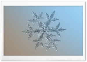 Light Blue Snowflake Background Ultra HD Wallpaper for 4K UHD Widescreen desktop, tablet & smartphone
