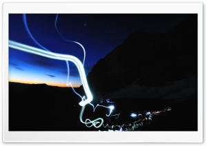 Light Trails Ultra HD Wallpaper for 4K UHD Widescreen desktop, tablet & smartphone