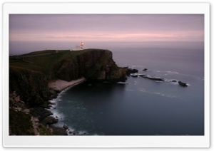 Lighthouse On The Cliff Ultra HD Wallpaper for 4K UHD Widescreen desktop, tablet & smartphone
