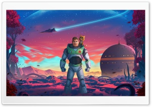 Lightyear Movie, Buzz and Sox Ultra HD Wallpaper for 4K UHD Widescreen desktop, tablet & smartphone