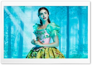Lily Collins as Snow White Ultra HD Wallpaper for 4K UHD Widescreen desktop, tablet & smartphone