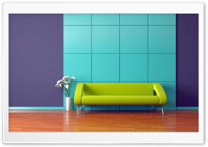 Lime Green Couch Ultra HD Wallpaper for 4K UHD Widescreen desktop, tablet & smartphone