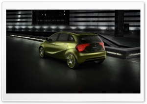 Lime Mercedes Benz e Cell Concept 1 Ultra HD Wallpaper for 4K UHD Widescreen desktop, tablet & smartphone