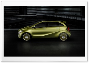 Lime Mercedes Benz e Cell Concept 2 Ultra HD Wallpaper for 4K UHD Widescreen desktop, tablet & smartphone