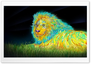 Lion Art Ultra HD Wallpaper for 4K UHD Widescreen desktop, tablet & smartphone
