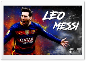 Lionel Messi Barcelona Wallpaper - 2016 Ultra HD Wallpaper for 4K UHD Widescreen desktop, tablet & smartphone