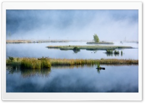 Lispach Lake, Mist, Nature Ultra HD Wallpaper for 4K UHD Widescreen desktop, tablet & smartphone