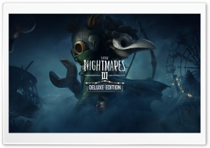 Little Nightmares III Deluxe Edition 2025 Video Game 4K UHD Wallpaper for Widescreen and UltraWide Desktop, UltraHD TV, Smartphone, Tablet