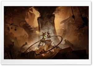 Little Nightmares III puzzle platform 2025 Video Game 4K UHD Wallpaper for Widescreen and UltraWide Desktop, UltraHD TV, Smartphone, Tablet