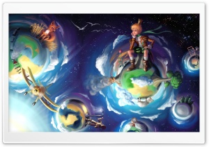 Little Prince Fairy Tale Ultra HD Wallpaper for 4K UHD Widescreen desktop, tablet & smartphone