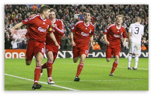 liverpool  real madrid UltraHD Wallpaper for Widescreen 5:3 ;