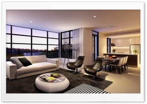 Living Room Design Ultra HD Wallpaper for 4K UHD Widescreen desktop, tablet & smartphone