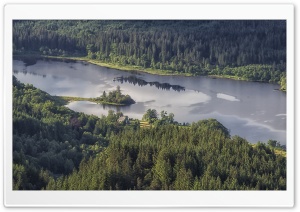 Loch Achray, Scotland Ultra HD Wallpaper for 4K UHD Widescreen desktop, tablet & smartphone