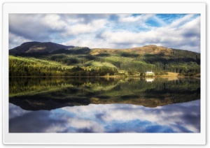 Loch Chon, Trossachs, Scotland Ultra HD Wallpaper for 4K UHD Widescreen desktop, tablet & smartphone