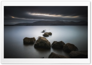 Loch Rocks Ultra HD Wallpaper for 4K UHD Widescreen desktop, tablet & smartphone