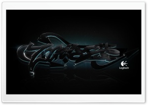 Logitech Dark Graffiti Ultra HD Wallpaper for 4K UHD Widescreen desktop, tablet & smartphone
