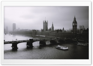 London Black And White Ultra HD Wallpaper for 4K UHD Widescreen desktop, tablet & smartphone