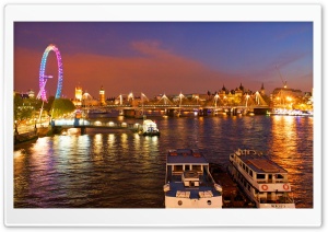 London Eye Ultra HD Wallpaper for 4K UHD Widescreen desktop, tablet & smartphone