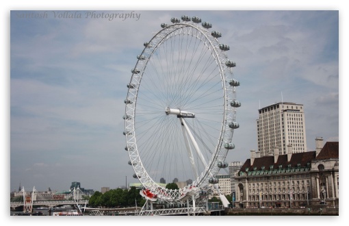 London EYE UltraHD Wallpaper for Widescreen 16:10 ; Fullscreen 3:2 ;