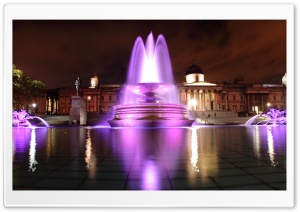 London Fountain Ultra HD Wallpaper for 4K UHD Widescreen desktop, tablet & smartphone
