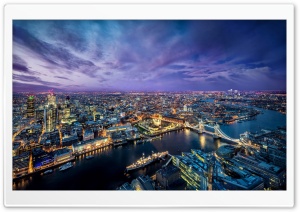 London Night Ultra HD Wallpaper for 4K UHD Widescreen desktop, tablet & smartphone
